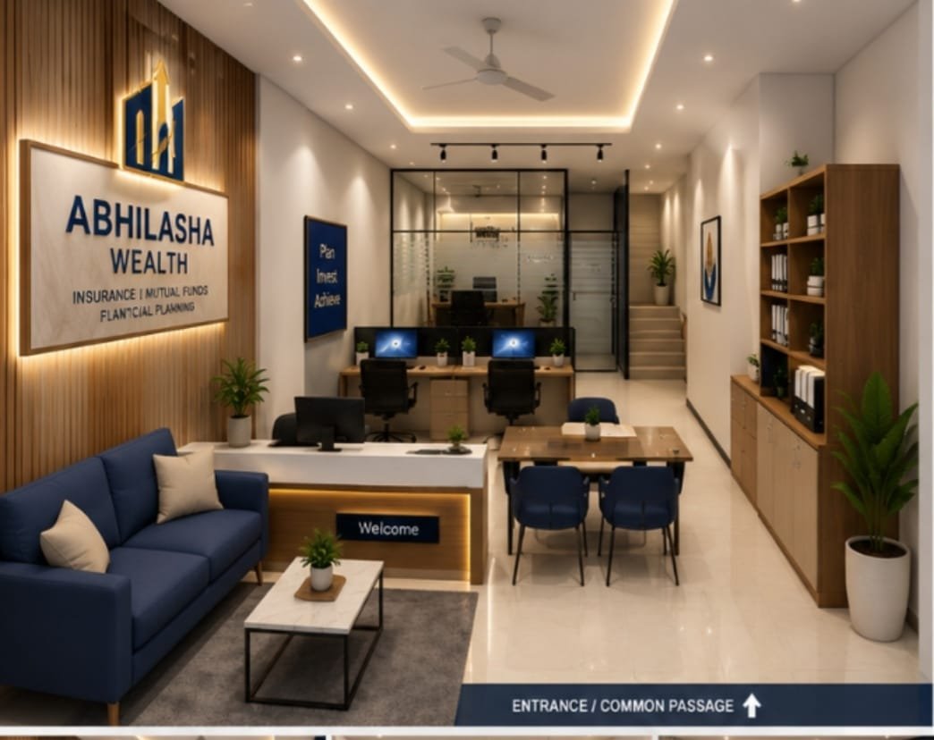 Abhilasha Wealth office interior, Kolkata